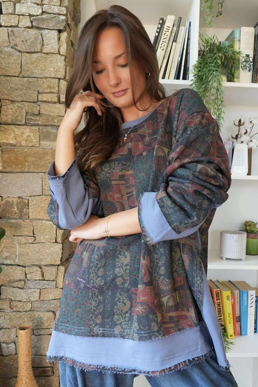 Jackanory Dream Sweatshirt Denim
